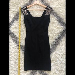 *SOLD* Guess beaded shoulder dress